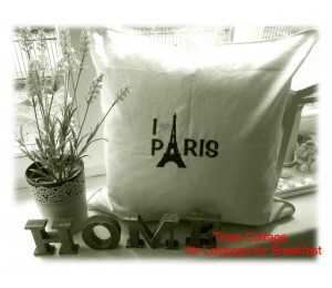 Stickdatei - I love Paris Eifelturm